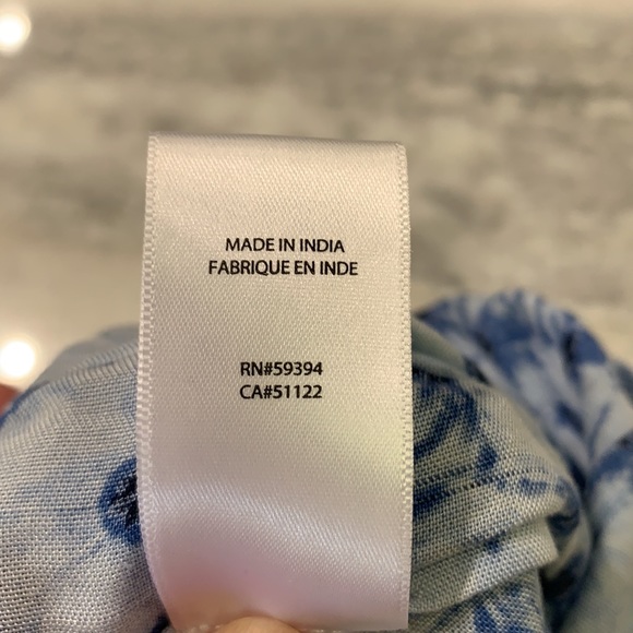 Beachlunchlounge BlueWhite Wide-Leg Pant sz:S - Picture 7 of 7